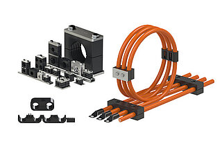 HYDAC HY-ROS mounting solutions for high-voltage cables