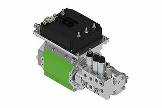 HYDAC E-Pump es una serie de unidades de potencia con accionamiento de velocidad variable.