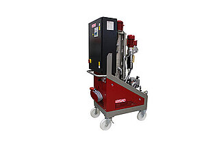 The FluidAqua Mobil 10 series with up to 15 l/min is ideally suited to aviation fluids.