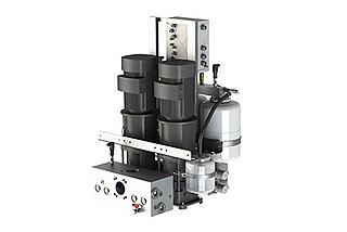 HYDAC water-glycol circuit for temperature control in your fluid-cooled systems